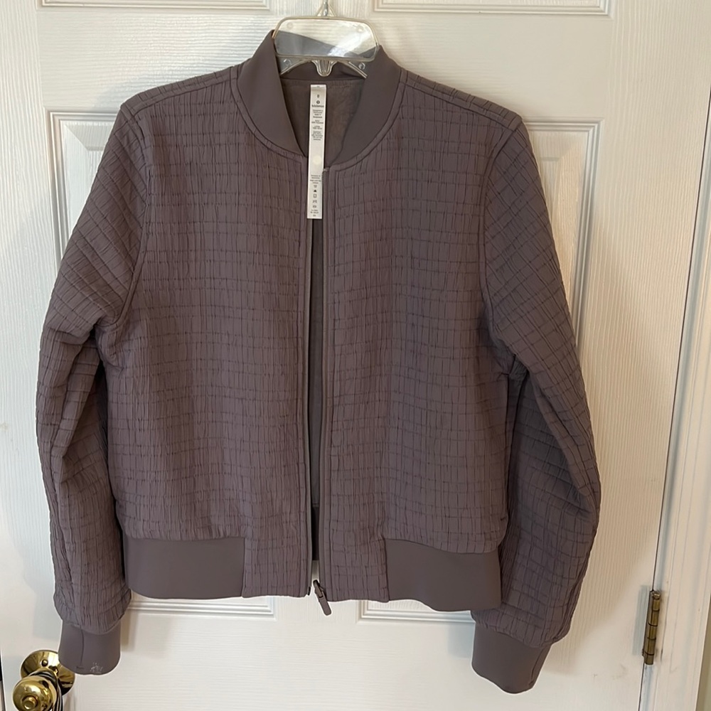 Lululemon bomber jacket. Size 8